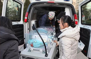 柳林县妇婴监护型护送
